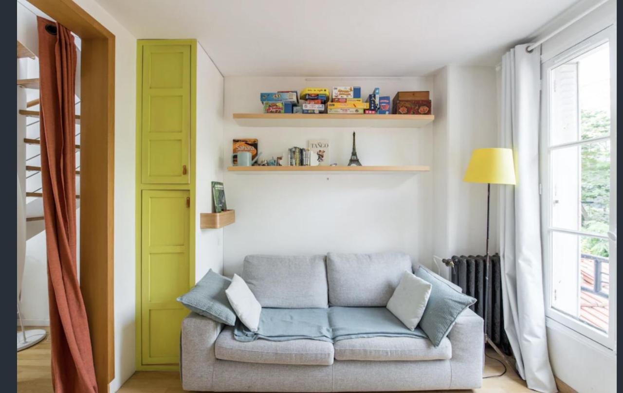 Paris Petit Appartement Lumineux Et Atypique Exteriör bild