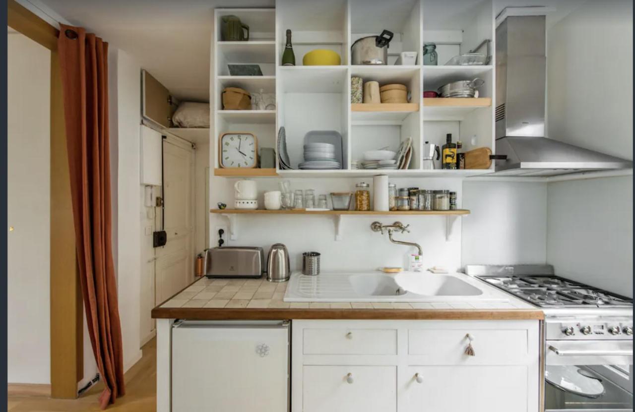 Paris Petit Appartement Lumineux Et Atypique Exteriör bild