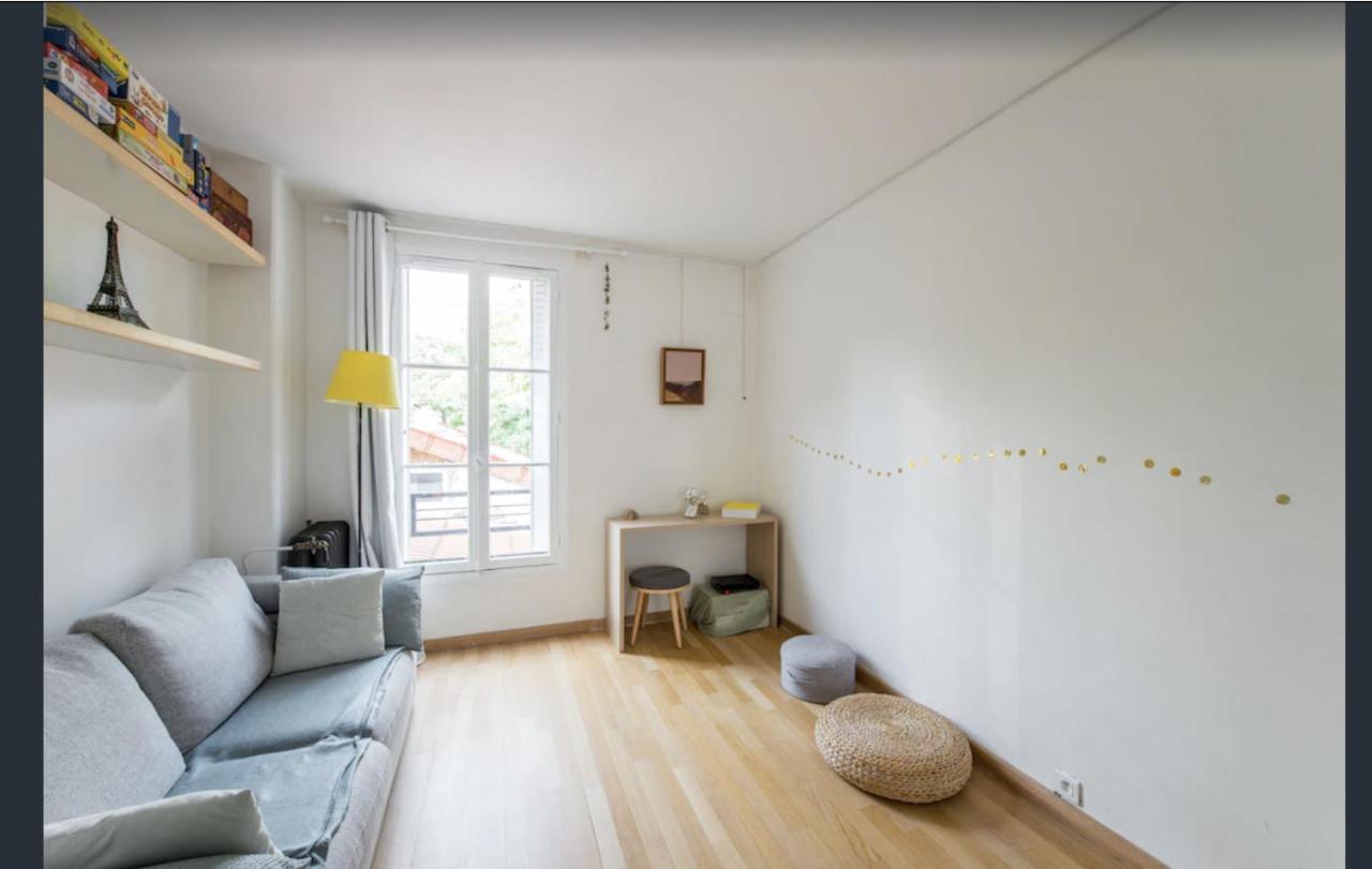Paris Petit Appartement Lumineux Et Atypique Exteriör bild