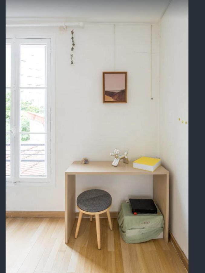 Paris Petit Appartement Lumineux Et Atypique Exteriör bild