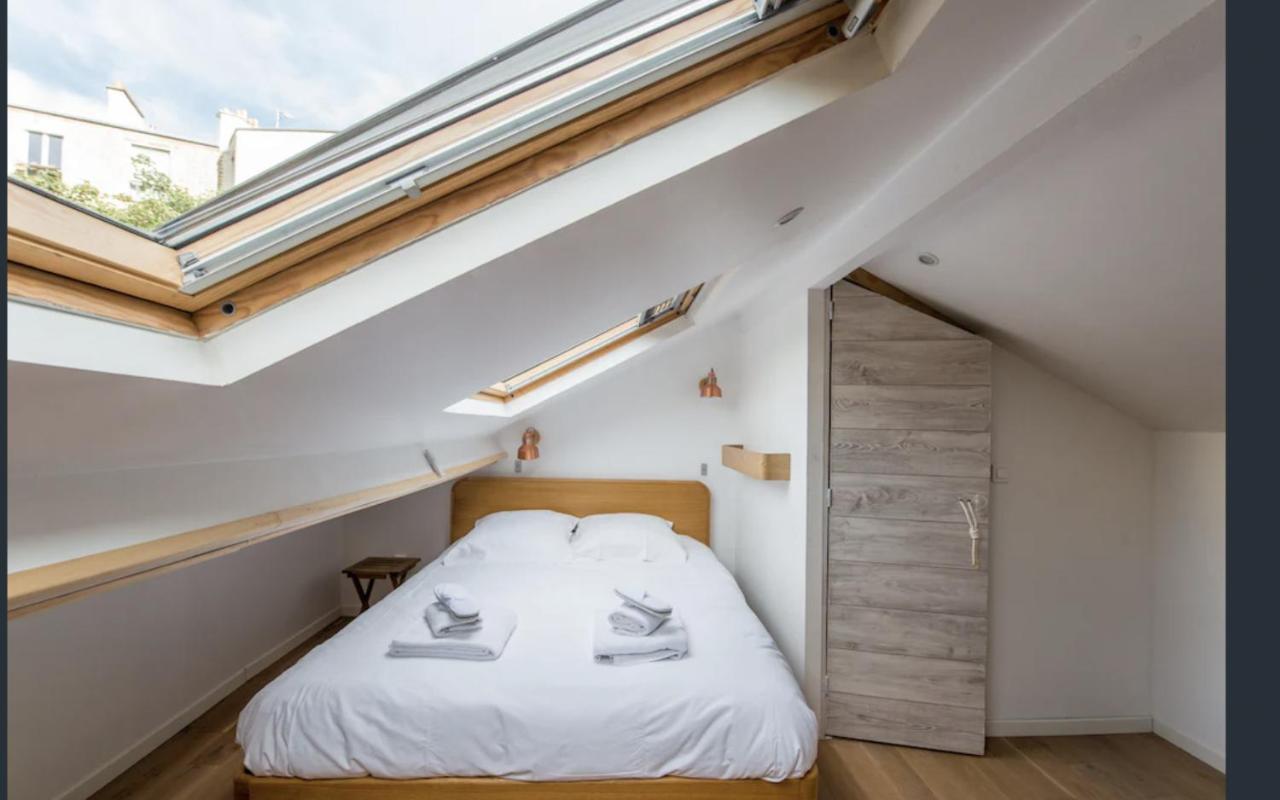 Paris Petit Appartement Lumineux Et Atypique Exteriör bild